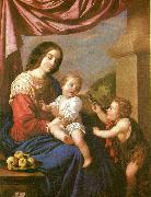 Francisco de Zurbaran virgin and child with st, oil painting